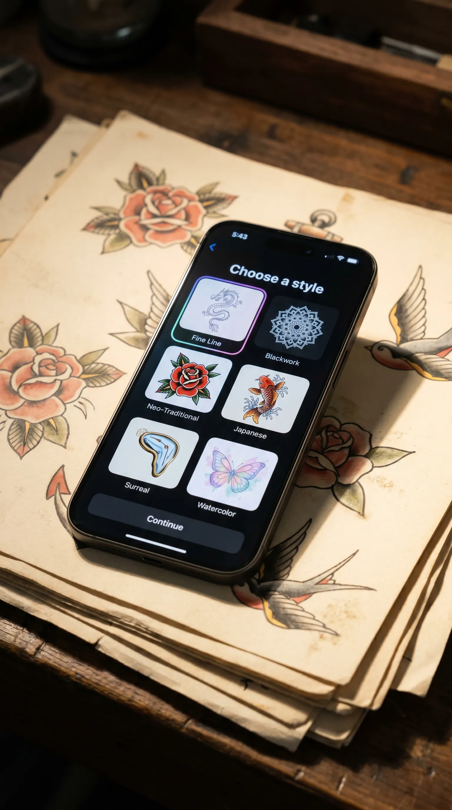 Tattoo Genie — Every dialect of ink, tuned by tattoo artists.