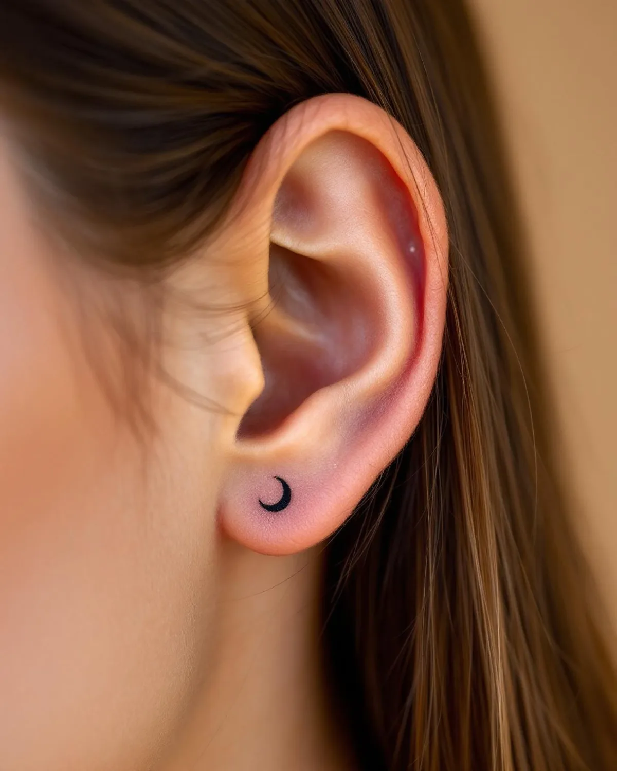 Tattoo placement on Kulak Arkası