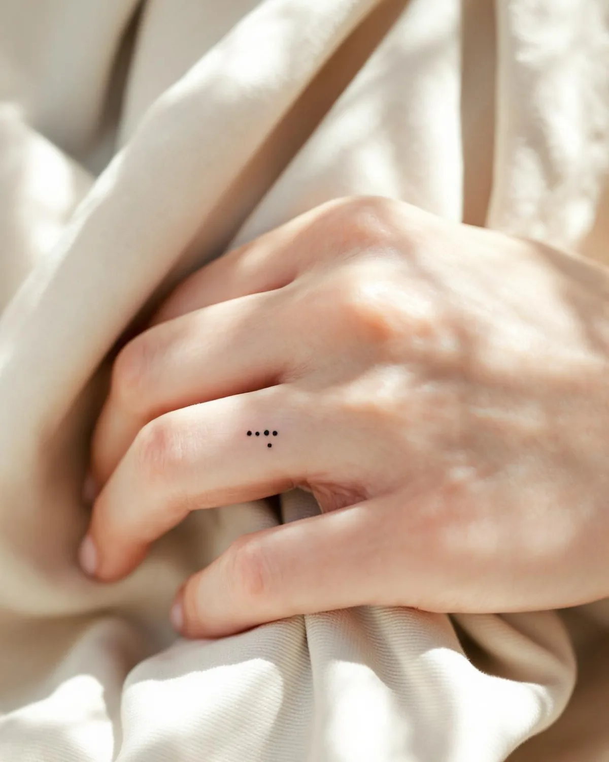 Tattoo placement on Finger