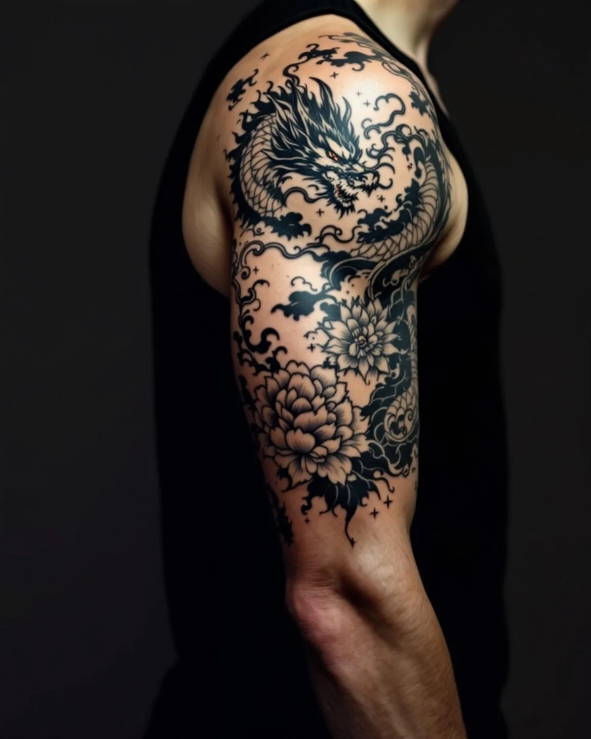 Tattoo placement on Tam Kol