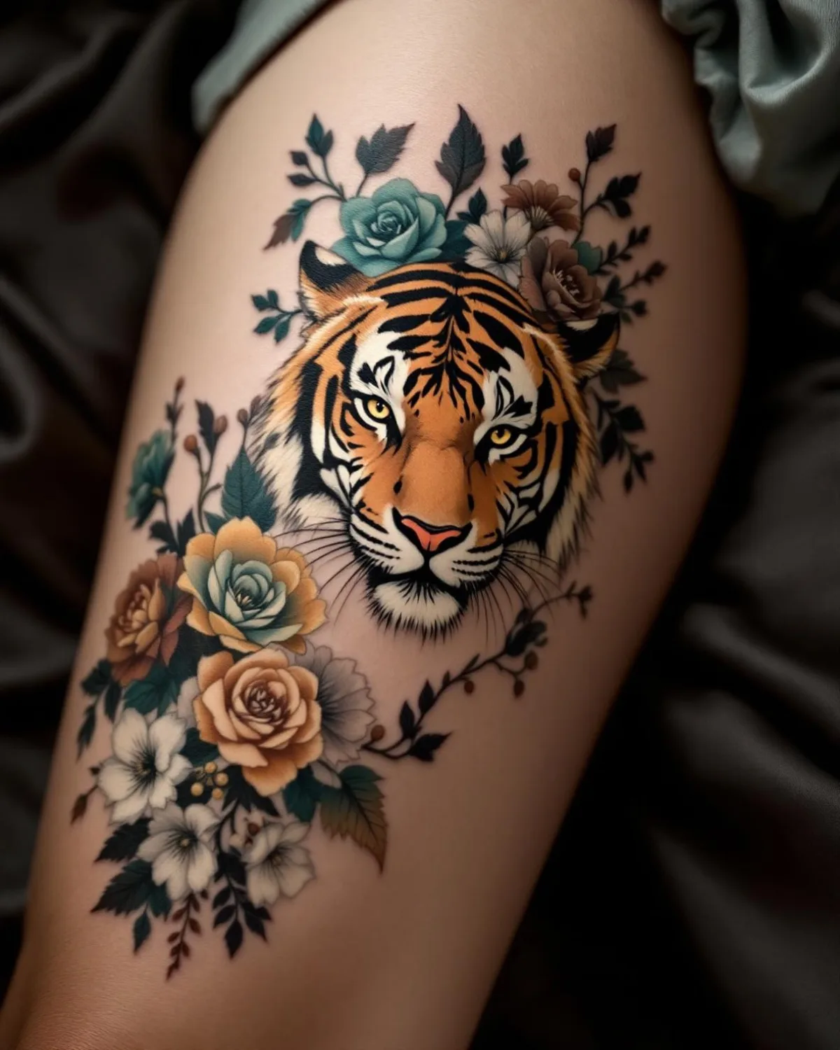 Tattoo placement on Uyluk