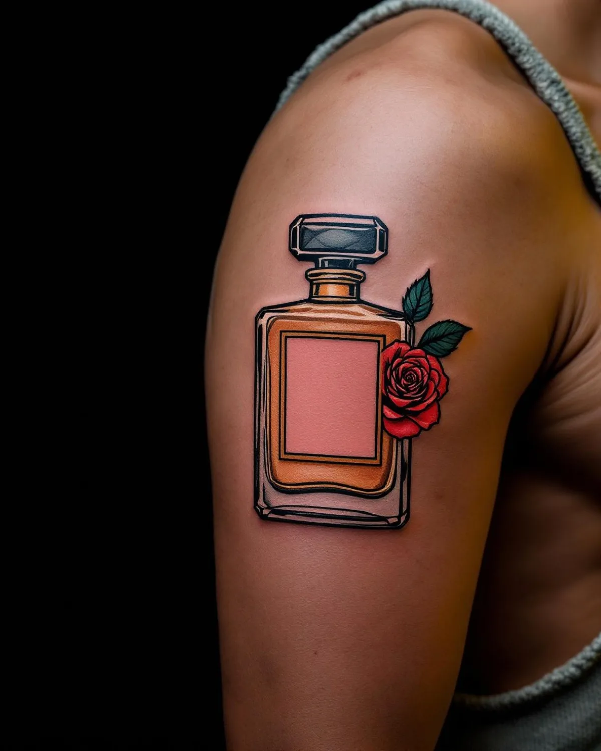 Tattoo placement on Upper Arm