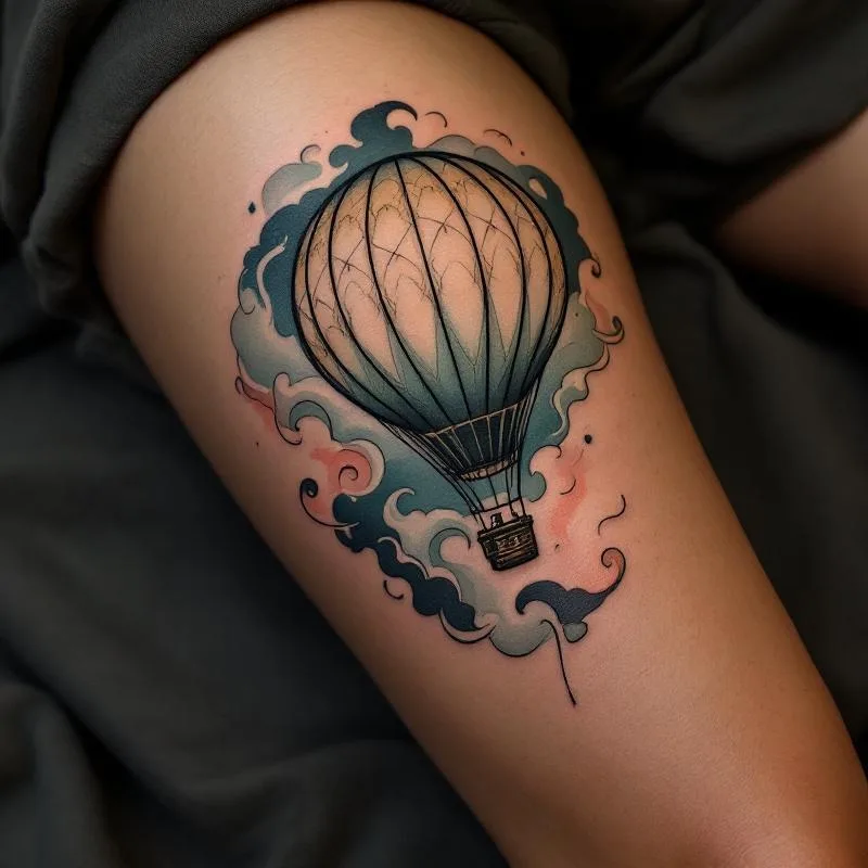 A community-generated AI tattoo design from Tattoo Genie